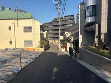 【東京都/渋谷区鉢山町】渋谷区鉢山町　売地 前面道路