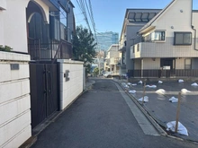 【東京都/渋谷区鉢山町】渋谷区鉢山町　売地 前面道路