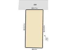 【東京都/武蔵野市吉祥寺南町】武蔵野市吉祥寺南町3丁目　土地 区画図