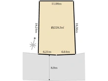 【東京都/多摩市唐木田】多摩市唐木田1丁目　売地 区画図