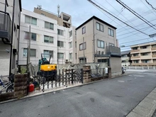 【神奈川県/川崎市中原区小杉御殿町】川崎市中原区小杉御殿町二丁目　土地 現地