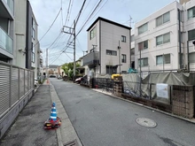 【神奈川県/川崎市中原区小杉御殿町】川崎市中原区小杉御殿町二丁目　土地 現地