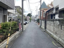 【東京都/武蔵野市吉祥寺東町】武蔵野市吉祥寺東町2丁目　売地 前面道路