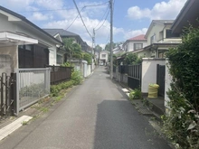 【東京都/東村山市萩山町】東村山市萩山町4丁目　古家付土地 前面道路