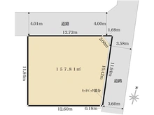 【東京都/東村山市萩山町】東村山市萩山町2丁目　売地 区画図