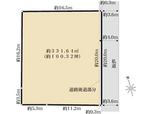 【東京都/武蔵野市吉祥寺南町】武蔵野市吉祥寺南町4丁目　売地 区画図