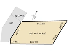【東京都/三鷹市井の頭】三鷹市井の頭1丁目　土地 区画図