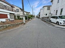 【神奈川県/横浜市緑区長津田】横浜市緑区長津田1丁目　売地 前面道路
