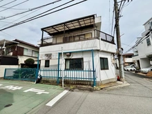 【東京都/三鷹市中原】三鷹市中原三丁目　土地（古屋付） 現地（古家あり）：南東側から撮影