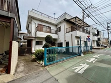 【東京都/三鷹市中原】三鷹市中原三丁目　土地（古屋付） 現地（古家あり）：南西側から撮影