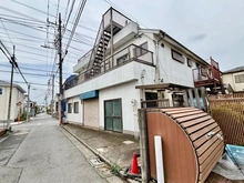 【東京都/三鷹市中原】三鷹市中原三丁目　土地（古屋付） 現地（古家あり）：北東側から撮影