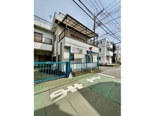 【東京都/三鷹市中原】三鷹市中原三丁目　土地（古屋付） 現地（古家あり）：南西側から撮影