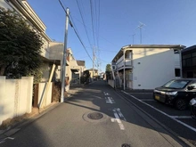 【東京都/調布市布田】調布市布田五丁目土地　A区画 前面道路：北側・幅員約5m・接道約9.1m