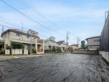 【東京都/調布市布田】調布市布田五丁目土地　B区画 現地：全2区画、奥側
