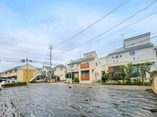 【東京都/調布市布田】調布市布田五丁目土地　B区画 現地：全2区画、手前側