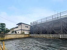 【東京都/調布市布田】調布市布田五丁目土地　B区画 現地：全2区画、手前側