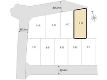 【東京都/調布市佐須町】調布佐須町5丁目　1-D 区画図