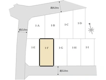【東京都/調布市佐須町】調布佐須町5丁目　1-F 区画図