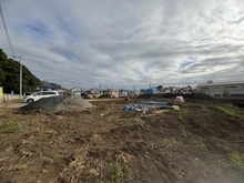 【東京都/調布市佐須町】調布佐須町5丁目　1-H 現地：開発工事中。全36区画