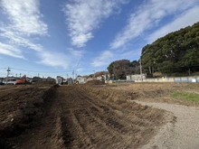 【東京都/調布市佐須町】調布佐須町5丁目　2-E 現地：開発工事中。全36区画