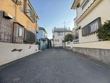 【東京都/調布市染地】調布市染地三丁目 前面道路：北西側前面道路