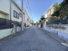 【東京都/調布市染地】調布市染地三丁目 前面道路：南西側前面道路