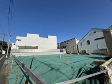 【東京都/大田区東雪谷】大田区東雪谷4丁目売地　A区画 現地：全2区画、対象地奥側。