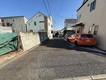 【東京都/大田区東雪谷】大田区東雪谷4丁目売地　B区画 前面道路