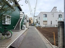 【東京都/目黒区中町】目黒区中町1丁目売地 前面道路