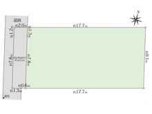 【東京都/目黒区中町】目黒区中町1丁目売地 区画図