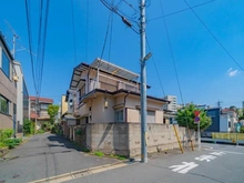 【東京都/目黒区緑が丘】目黒区緑が丘3丁目 土地 現地（古家あり）：南西側からの現地（古家あり）