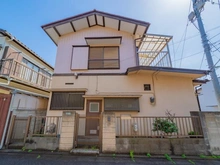 【東京都/目黒区緑が丘】目黒区緑が丘3丁目 土地 現地（古家あり）：西側からの現地（古家あり）
