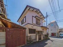 【東京都/目黒区緑が丘】目黒区緑が丘3丁目 土地 現地（古家あり）：北西側からの現地（古家あり）