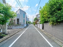 【東京都/世田谷区奥沢】世田谷区奥沢一丁目売地 前面道路