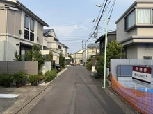 【東京都/杉並区久我山】杉並区久我山4丁目 土地 前面道路