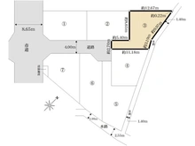 【埼玉県/八潮市大字大瀬】八潮市大字大瀬売地　3号棟 区画図