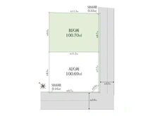 【東京都/大田区東雪谷】大田区東雪谷2丁目売地　B区画 区画図