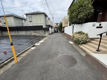 【東京都/世田谷区下馬】世田谷区下馬6丁目建築条件無し　売地 前面道路