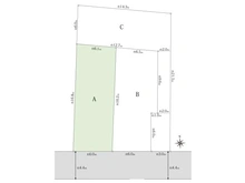【東京都/大田区石川町】大田区石川町1丁目売地　A区画 区画図