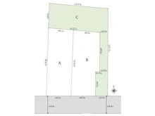 【東京都/大田区石川町】大田区石川町1丁目売地　C区画 区画図