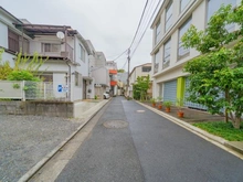 【東京都/目黒区緑が丘】目黒区緑が丘1丁目売地 前面道路