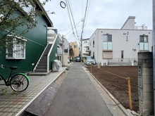 【東京都/目黒区中町】目黒区中町1丁目売地 前面道路