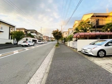 【神奈川県/川崎市麻生区栗平】川崎市麻生区栗平2丁目　古家付き売地 前面道路