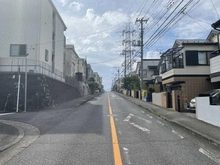 【神奈川県/川崎市麻生区白鳥】川崎市麻生区白鳥1丁目 売地 前面道路