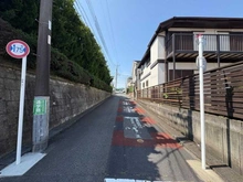 【神奈川県/川崎市麻生区百合丘】川崎市麻生区百合丘二丁目　土地 前面道路：西側