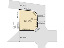 【神奈川県/川崎市麻生区白鳥】川崎市麻生区白鳥1丁目 　売地 区画図