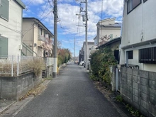 【神奈川県/川崎市麻生区高石】川崎市麻生区高石1丁目　B区画 前面道路