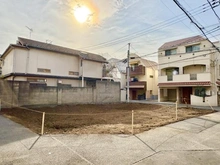 【東京都/目黒区中央町】目黒区中央町一丁目　売地　A区画/全2区画 現地：全2区画　写真左側