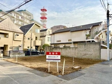 【東京都/目黒区中央町】目黒区中央町一丁目　売地　B区画/全2区画 現地：全2区画　写真右側