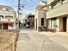 【東京都/目黒区中央町】目黒区中央町一丁目　売地　B区画/全2区画 前面道路